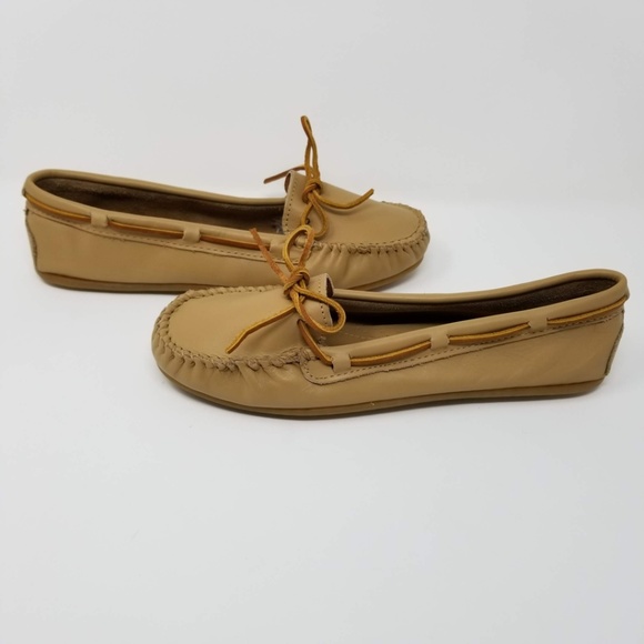 Minnetonka Moccasin leather Santa Fe Sole Boho - Picture 5 of 8
